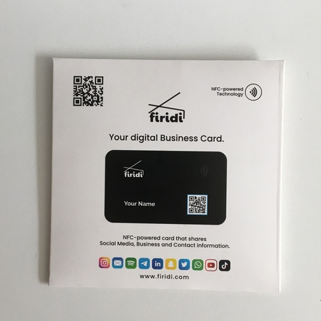Firidi Dijital Kartvizit Kirmizi