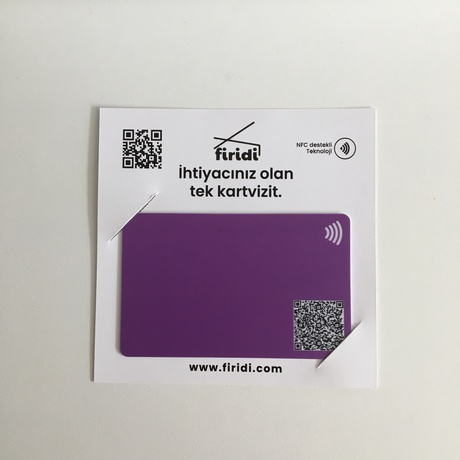 Firidi Dijital Kartvizit Leylak